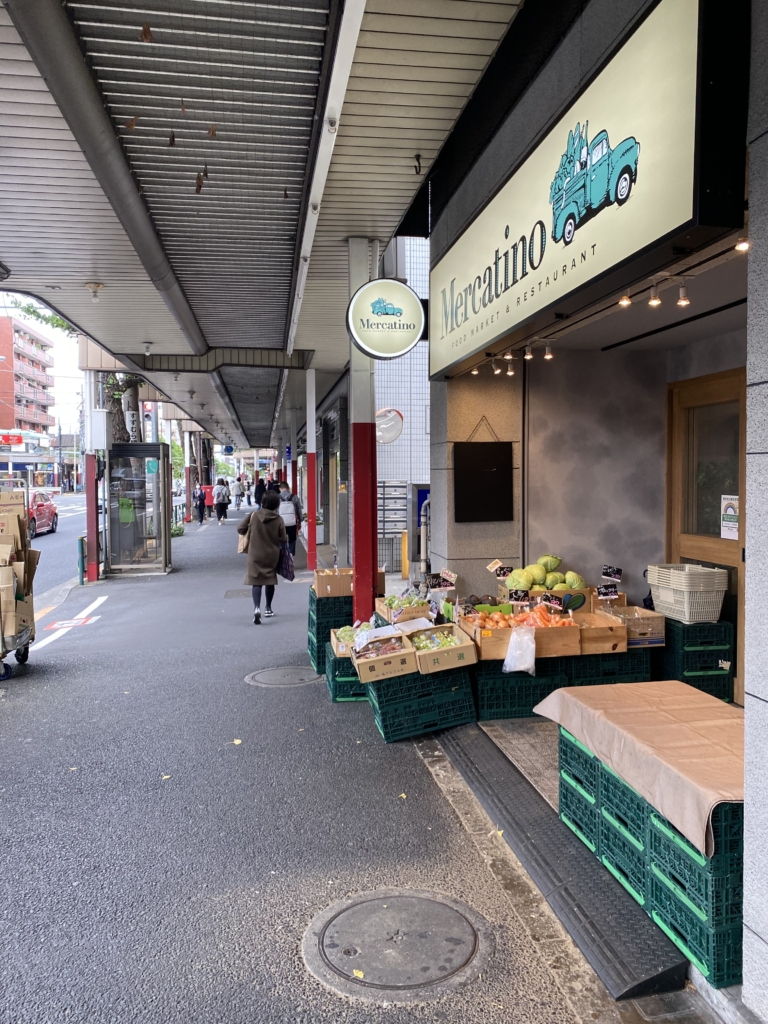 駅階段出て右手へ