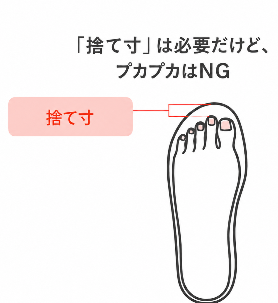 東京巻き爪矯正院六本木院捨て寸のイラスト